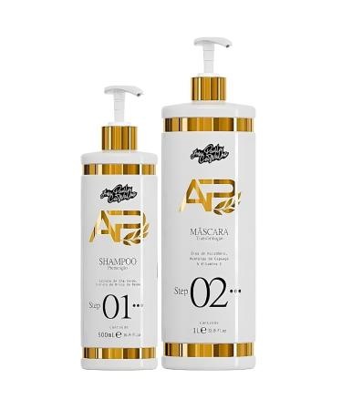 Ana Paula Carvalho Liso Lambido Kit 500 ml 1000 ml