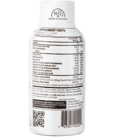 Red 7 Detox Blend 2 oz Natural Caffeine & Taurine Detox Supplement (Pack of 6) - Boost Energy & Cleanse Body International Shipping - Buy Online on GoSupps.com