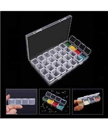 3 Pack 28 Slots Diamond Embroidery Storage Case for DIY 5D Diamond Painting - Buy Online on GoSupps.com