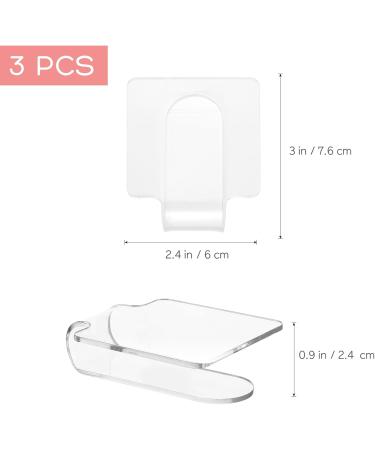 Minkissy 3-Piece Makeup Brush Cleaner - Portable Acrylic Handheld Device for Makeup & Nail Accessories - Buy Online on GoSupps.com