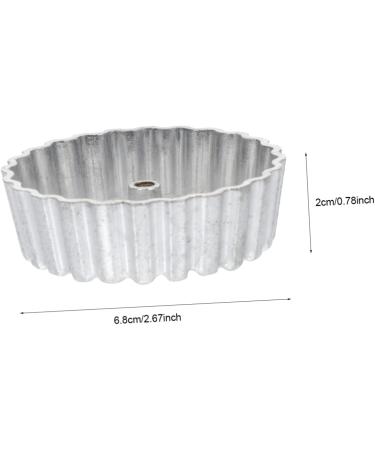 VINTORKY Crackers Oil Pier Mold Food Snacks Rossette Shape Cake Frying Mold Without Wooden Handle Round Filter Screen 6.8X6.8X2CM Silver - Buy Online on GoSupps.com