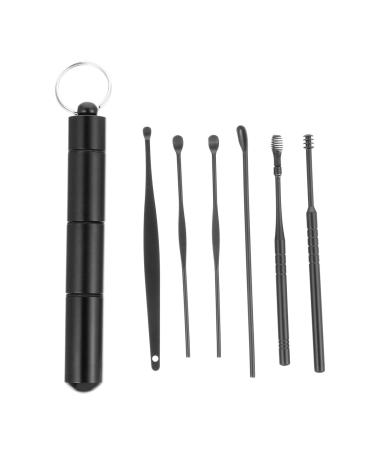 FRCOLOR 6pcs Elegant Earwax Removal Kit Tool Set Safe Ear Cleaning for Daily Use Great for Family Friends