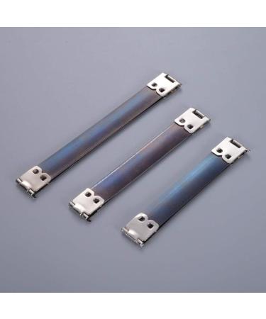 30pcs Metal Internal Flex Frame Kiss Clasp for DIY Coin Purse Sewing - Silver (3 Sizes) - Buy Online on GoSupps.com