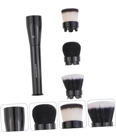 Healeved 1 Set Face Brush Makeup Tool Brush Electric Makeup Brush Electric Foundation Brush Automatic Makeup Brush Electric Cosmetic Brush Face Makeup Instrument Electric Facial Brush - Buy Online on GoSupps.com