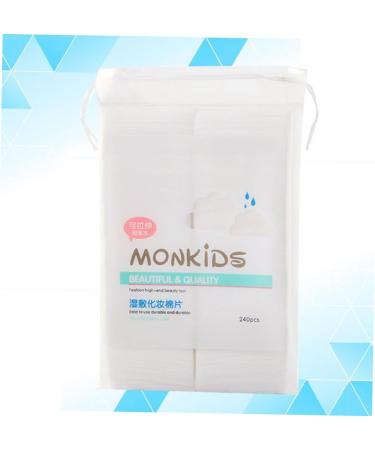 Mipcase 480 Pcs Cotton Face Powder Puff - Water-Saving Absorbent Makeup Wipes & Nail Polish Remover Pads - Practical Cosmetic Puffs for Flawless Beauty - Buy Online on GoSupps.com