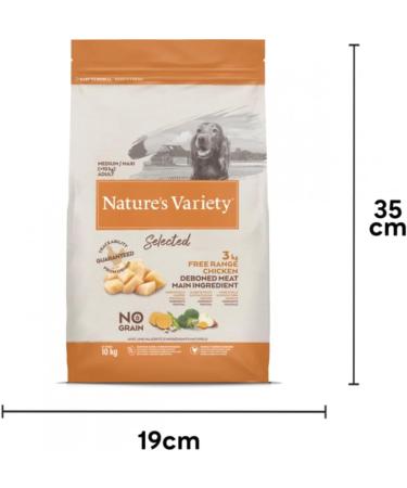 Nature's Variety - True Instinct High Meat Medium & Maxi Adult Dry Dog Food - 10 Kg Bag - Buy Online on GoSupps.com
