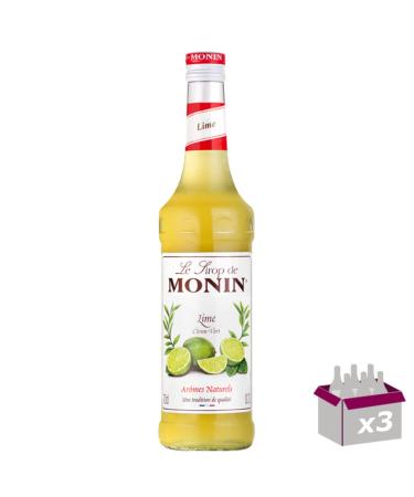 Set of 3 Syrup - Lime - 70cl