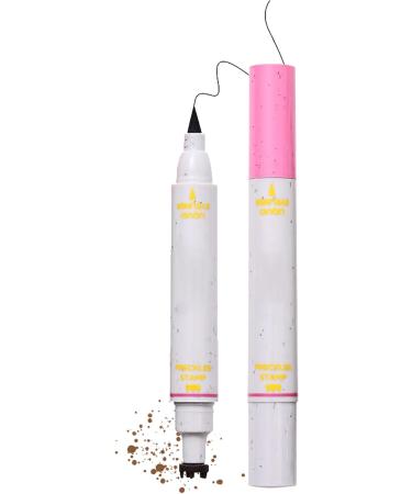 Waterproof Freckles - Dot Makeup Pen | 2-in-1 Waterproof & Natural Eyeliner Pen - Long-Lasting Eyeliner for Women and Girls - Everyday Cosplay Evening - Buy Online on GoSupps.com