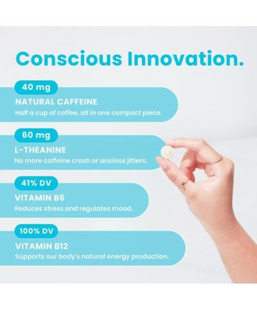 Neuro Energy & Focus Bundle - Peppermint Nootropic Gum (90ct) + Mints (90ct) Natural Caffeine L-Theanine B12 + B6 Sugar-Free Brain Support for Clarity & Energy - Buy Online on GoSupps.com