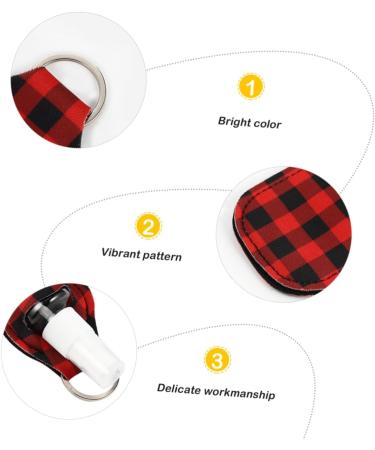 Shop Healeeved Mini Travel Spray Bottle Set - 9 Pcs Key Holder & Storage Box for Perfume & Hand Wash - Perfect for International Shipping - Buy Online on GoSupps.com