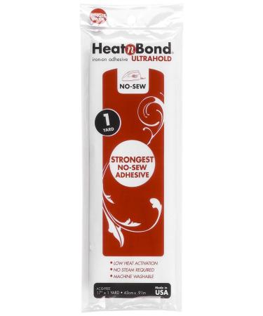 HeatnBond UltraHold Iron-On Adhesive  17 Inches x 1 Yard - Buy Online on GoSupps.com