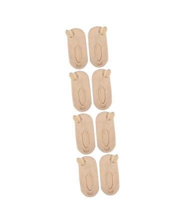 Mobestech 4 Pairs Separator Boat Socks Tool Hammer for Women Foot Stretcher Big Correcting Tool Bandages Men Socks Pad Man Polyester Portable