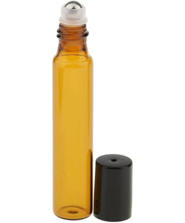 6pcs 10ml Brown Glass Roll-On Bottles for Essential Oils & Perfumes | Aromatherapy Accessories - International Shipping - Buy Online on GoSupps.com
