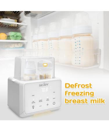 6-in-1 Bottle Warmer for Baby - Breastmilk & Formula Milk Heater and Baby Food Warmer - White - Buy Online on GoSupps.com