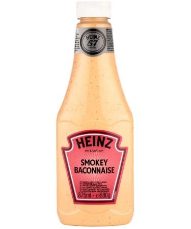 Heinz Smokey Baconnaise Saus 875ml Smokey Bacon Flavoured Mayo Pack van 6