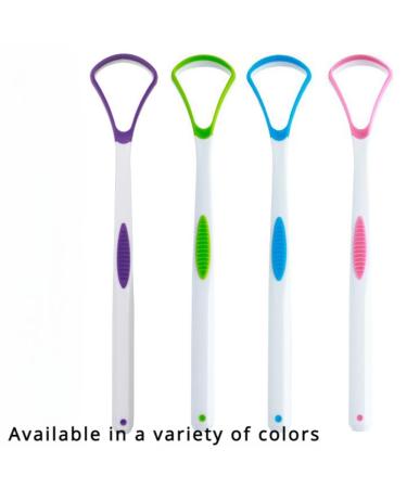 Silicone Tongue Scraper | Bad Breath Fighter | Travel-Friendly Oral Care for Adults | Easy to Use Pink Tongue Cleaner - Buy Online on GoSupps.com
