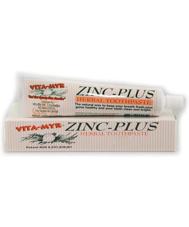 Oral Care Zinc+ Toothpaste - Sugar Free Fluoride Free Gluten Free | 6-Pack Made in USA - Buy Online on GoSupps.com