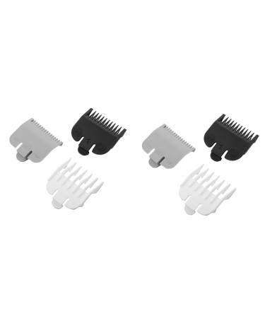 Vereen 6 Pieces of Universal Hair Clipper Limit Comb Limit Comb Haircut Tools Electric Clipper Caliper 1.5mm / 3mm / 4.5mm
