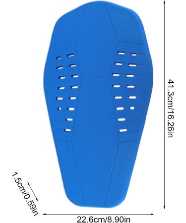 Shakven Artificial Cartilage Back Pad Protective Comfortable Fit Skiing Back Pad Artificial Cartilage Skiing Accessories Shock Absorption Sports Protector for Women Men - Buy Online on GoSupps.com