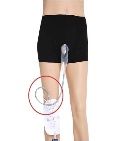 Incontinence Pants With Collection Urine Bag - Portable Leak Proof Urinal With 2 X 500 Ml Collection Urine Bag Urinal Pee Holder For Men Easy To Clean (Size : Medium) - Buy Online on GoSupps.com