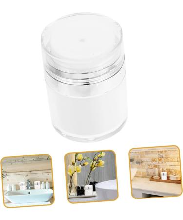 minkissy Cream Bottle Amber Jars Makeup Glasses Cosmetic Cream Jar Lip Sample Containers Amber Glass Jars Body Scrub Containers with Lid Cream Holder Travel Portable Butter Acrylic Acid - Buy Online on GoSupps.com