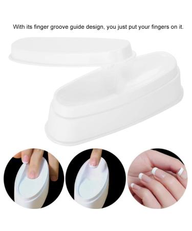 Buy Versatile Nail Powder Container for DIY Nail Art - Eco-Friendly Manicure Dipping Box with Finger Grooves - Buy Online on GoSupps.com