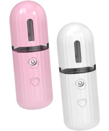 Healeved 2 Ensembles Pulv risateur Hydratant Facial Pulv risateur De Brume Hydratante Pratique Visage Monsieur Mini-humidificateur Monsieur Facial Abdos 2 Pi ces * 2 - Buy Online on GoSupps.com