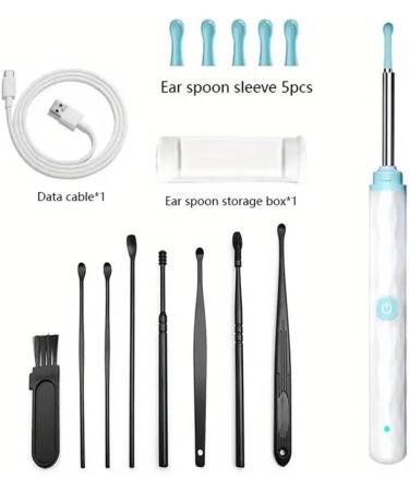 Ultimate Ear Wax Removal Kit with 1296P Camera Safe & Easy Ear Cleaner for iPhone iPad & Android - 9 Picks & 8 Tools Included - Buy Online on GoSupps.com
