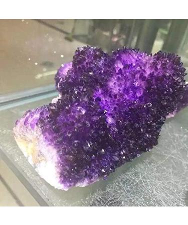 Natural Crystal Rough Fengshui Decoration Amethyst Cluster geode Minerals Crafts 1000g-1500g 1pc Purple - Buy Online on GoSupps.com