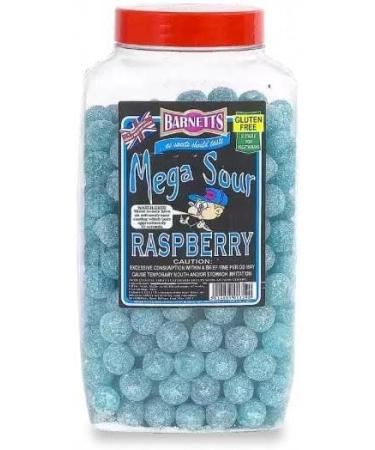 Mega Sour Raspberry 225g Sweet Pouch - Buy Online on GoSupps.com