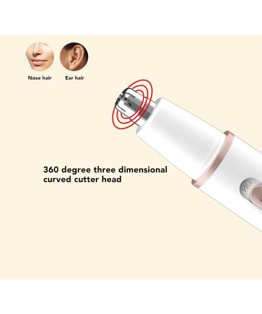 4 in 1 Facial Hair Removal for Women | Eyebrow Nose Armpit Trimmer | Shop Internationally - Buy Online on GoSupps.com