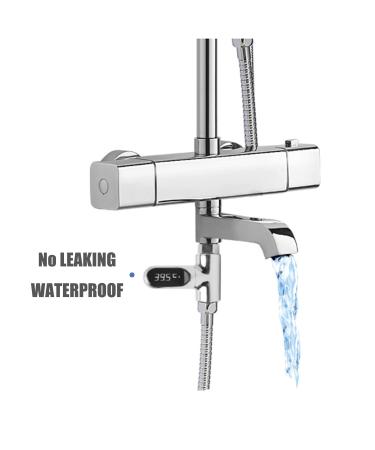 Buy Gokelomg LED Display Shower Thermometer - Self-Generating Water Flow Meter for Baby Care | Best International Shipping - Buy Online on GoSupps.com