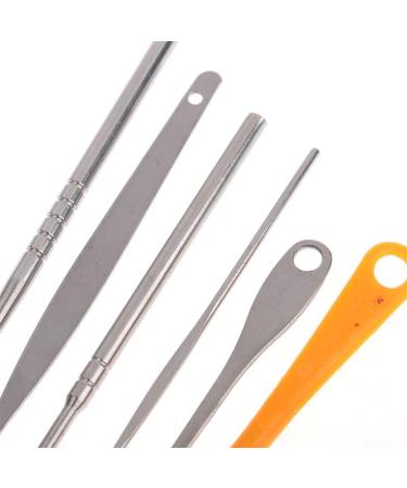 7Pcs Ear Pick Earwax Removal Kit - Portable Ear Cleaner Tool Set With Box - Buy Online on GoSupps.com