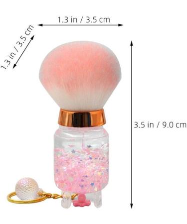 FOMIYES Powder Brush Women Blush Brush Face Makeup Brush Portable Nail Art Brush Precision Highlighter Brush Travel Facial Makeup Blush Brush Pink - Buy Online on GoSupps.com