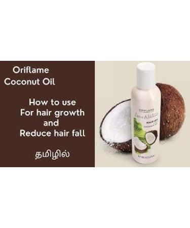 Oriflame Love Nature Coconut Hair Oil - Nourishing Hair Treatment - Buy Online on GoSupps.com