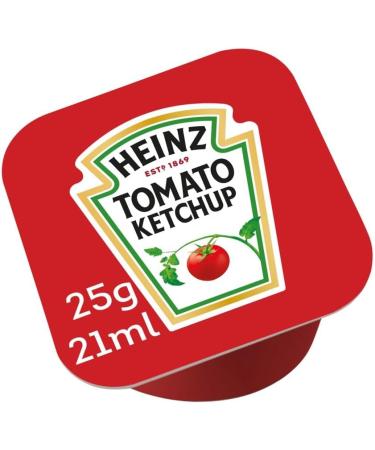  HEINZ Heinz Ketchup Dip Pot 25 g x 100 sans gluten - Buy Online on GoSupps.com