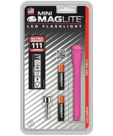 MagLite Mini LED 111 lm Compact Flashlight - Hot Pink | International Shipping Available - Buy Online on GoSupps.com