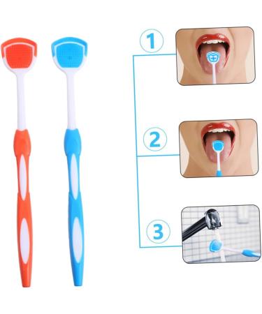 Lurrose 12-Piece Metal Spatula & Tongue Cleaning Brush Set - Silicone Racel & Nano Toothbrush for Adults - 3 Colors Available (19.5x3x0.6cm) - Buy Online on GoSupps.com