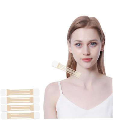 PLAFOPE 4pcs Neck Lift Stickers Neck Care Supply Neck Lift Patch Rubber Nursing Supplies Swan Neck Compact 20.5x4cm As Shown - Buy Online on GoSupps.com
