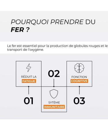 Fer Bisglycinate Pur 14 mg - Cuure - Brevet Ferrochel - 90 Jours - Haute Absorption & Tol rance Intestinale - Anti-Fatigue Immunit - Fer Compl ment Alimentaire - Fabriqu en France - Buy Online on GoSupps.com