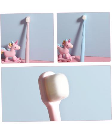 Collbath 6-Set Children's Toothbrushes & Manual Travel Toothbrushes for Adults | Small Head Design for Kids & Toddlers - Best Tooth Cleaning Tools - Buy Online on GoSupps.com