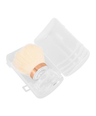 Gogogmee 1 Set Nail Brush Nail Dust Cleaning Brush Manicure Brush Multi-use Makeup Nail Scrub Brush Nail Cleaning Brush Makeup Powder Brush Nail Scrubber Multi-use Blush Brush Makeup Tool
