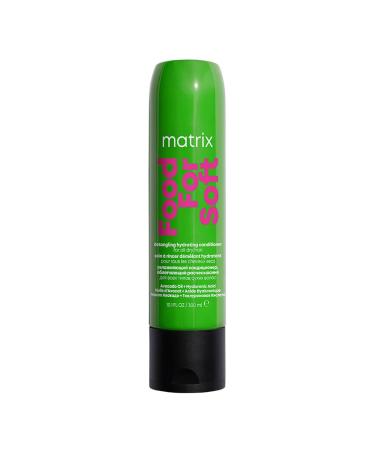 Matrix, Moisturizing & Detangling Conditioner for Dry to Very Dry Hair, Hyaluronic Acid & Avocado Oil, Food For Soft, 300 ml