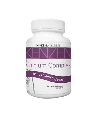 Nikken 1 Calcium Complex for Bone Restore (15585) - Supplement that Increases Bone Strength and Density Non GMO GlutenFree Magnesium Vitamin D D3 Zinc Phosphorus Dietary Supplement - 60 Tablets