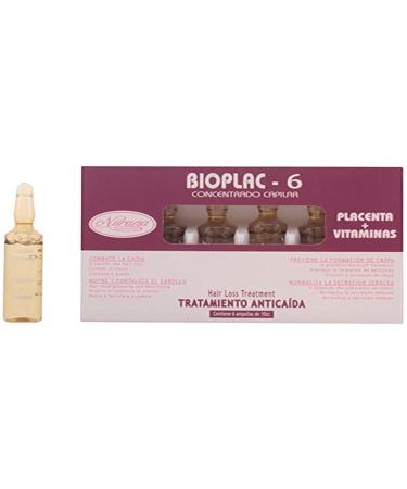 BIOPLAC - 6 ampoules capillaires (placenta + vitamines) 6x10cc