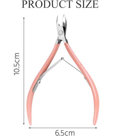 PSGS Professional Stainless Steel Cuticle Nail Nipper Clipper Nail Art Manicure Pedicure Care Trim Plier Cutter Beauty Nail Tools (Color : Style-1) - Buy Online on GoSupps.com