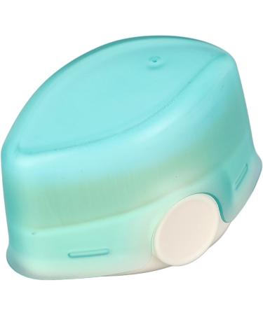 Kids Sunscreen Brush Compact Skin Friendly Multipurpose Soft Bristles Kids Sunscreen Applicator with Protective Cover for Travel (Green) - Buy Online on GoSupps.com