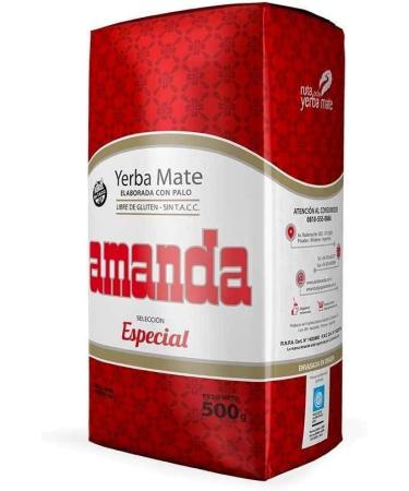 Amanda Yerba Mate Selecci n Especial - 500g Th mat s lection sp ciale d'Argentine - Buy Online on GoSupps.com