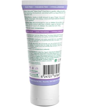 Aleva Naturals Soothing Chest Rub for Babies 1.7 Fl Oz | Eucalyptus & Lavender Oils | Gentle Relief for Stuffy Noses - Buy Online on GoSupps.com