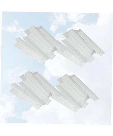 100pcs White Mesh Brush Covers - Reusable Protective Sleeves for Cosmetic & Painting Brushes - Makeup Brush Shield 11*1cm - Buy Online on GoSupps.com